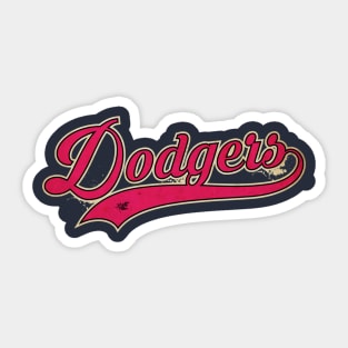 Dodgers University Sticker